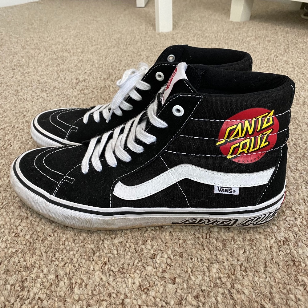 Vans x Santa Cruz  Sk8-Hi Pro Mens Size 10